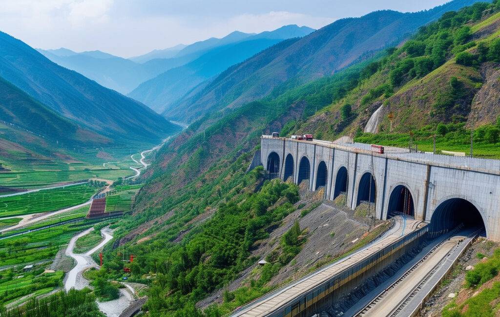 The inauguration of the Z-Morh Tunnel