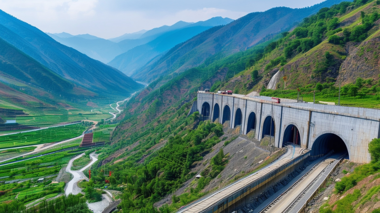 The inauguration of the Z-Morh Tunnel