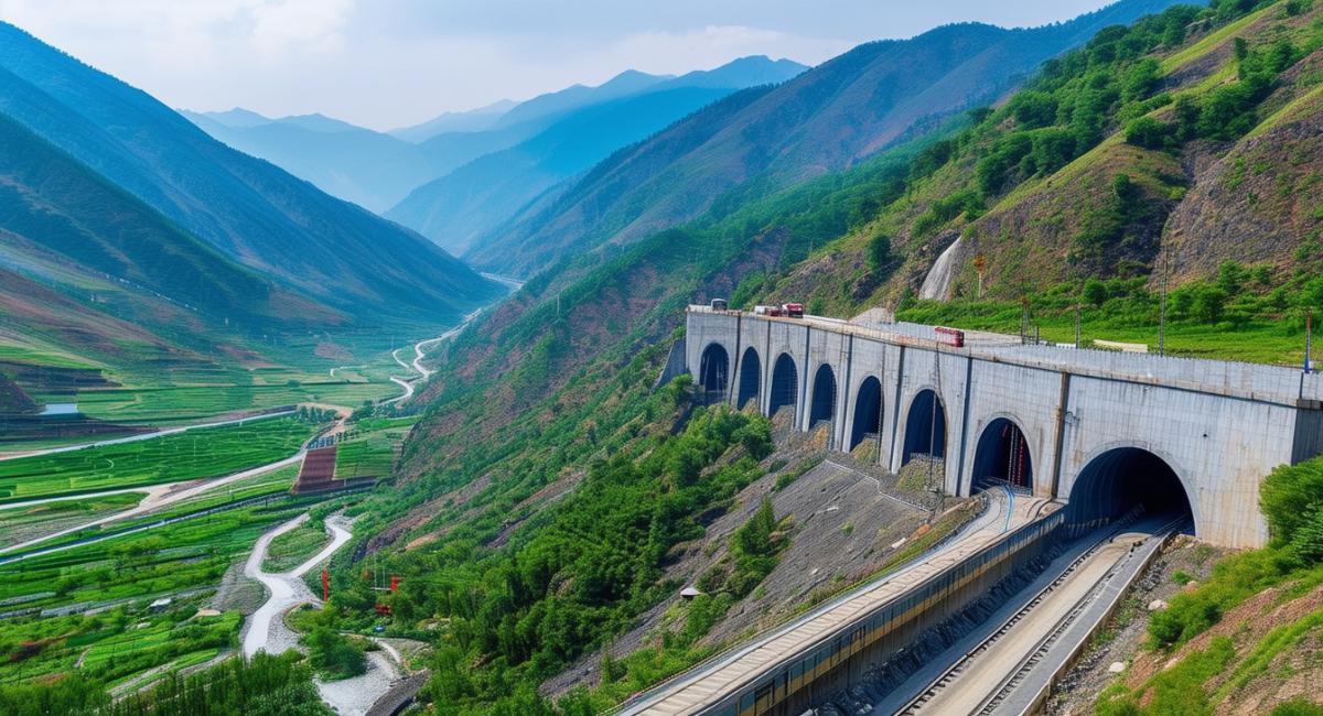 The inauguration of the Z-Morh Tunnel